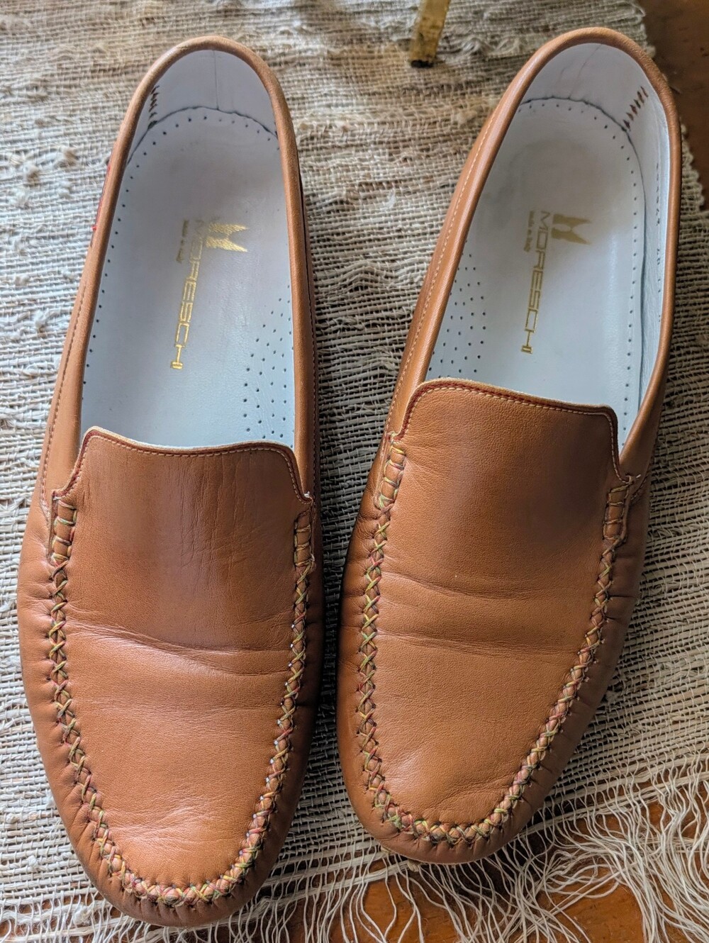 Moreschi Handmade Italian Loafers size 11